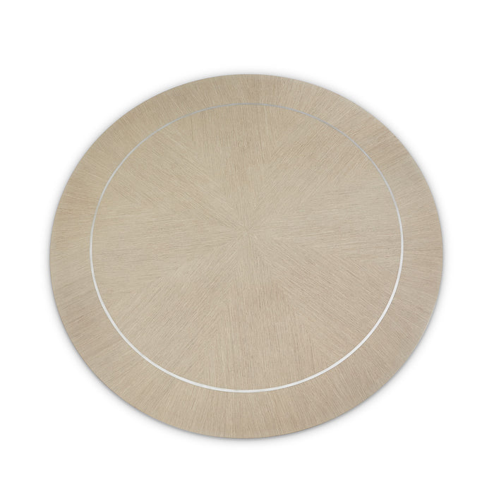 AICO Furniture - Eclipse Round Dining Table in Moonlight - KI-ECLP001-135 - GreatFurnitureDeal