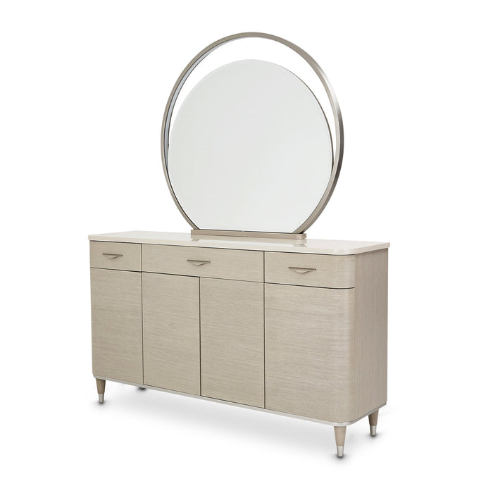 AICO Furniture - Eclipse Sideboard in Moonlight - KI-ECLP007-135 - GreatFurnitureDeal