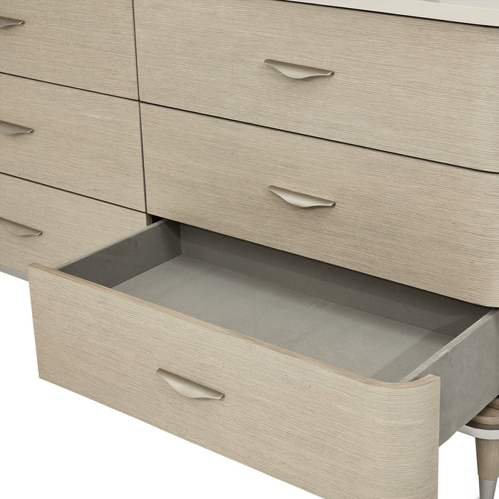 AICO Furniture - Eclipse Dresser in Moonlight - KI-ECLP050-135 - GreatFurnitureDeal
