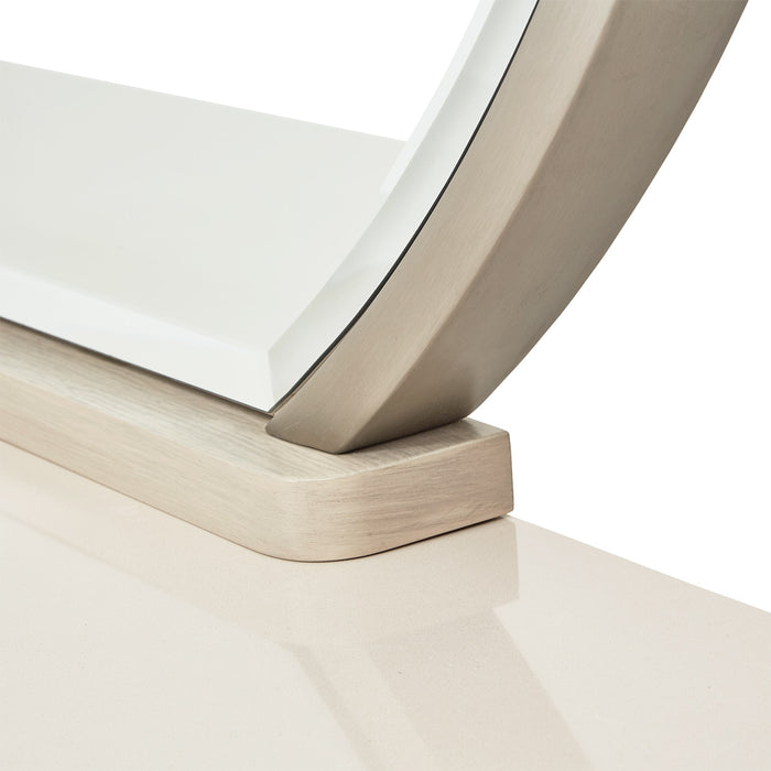 AICO Furniture - Eclipse 7 Piece California King Bedroom Set in Moonlight - KI-ECLPCK-135-7SET - GreatFurnitureDeal