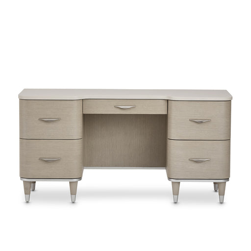 AICO Furniture - Eclipse Vanity Desk in Moonlight - KI-ECLP058-135 - GreatFurnitureDeal