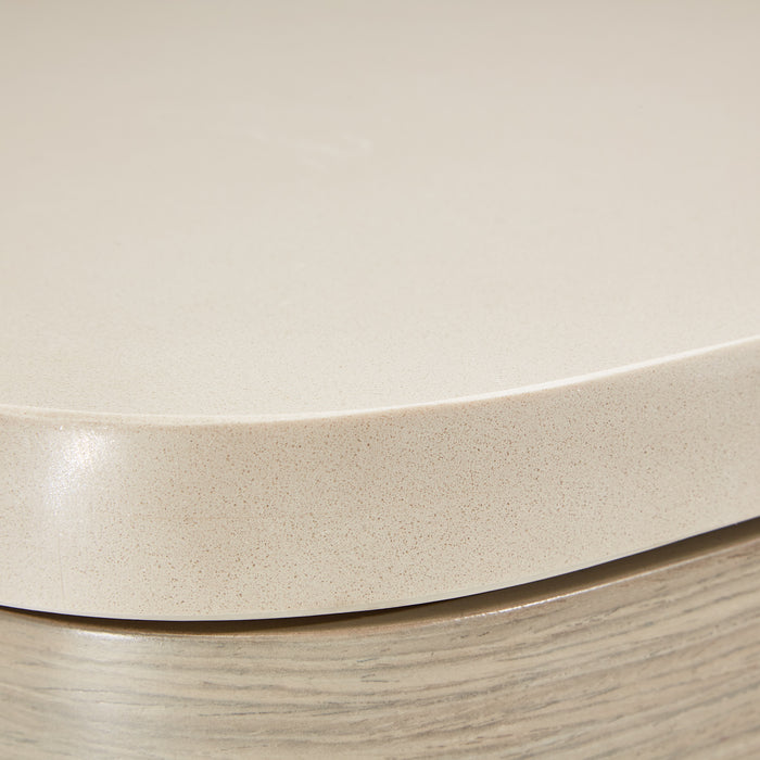 AICO Furniture - Eclipse 6 Drawer Chest in Moonlight - KI-ECLP070-135 - GreatFurnitureDeal