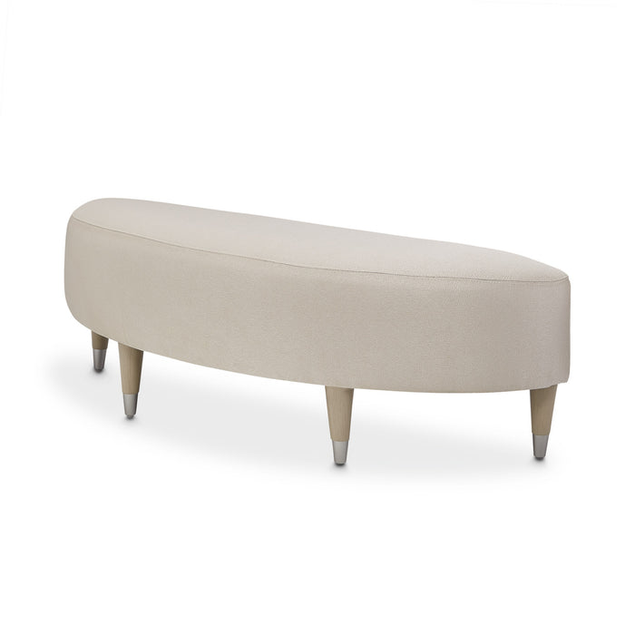 AICO Furniture - Eclipse Bench in Moonlight - KI-ECLP904-135 - GreatFurnitureDeal