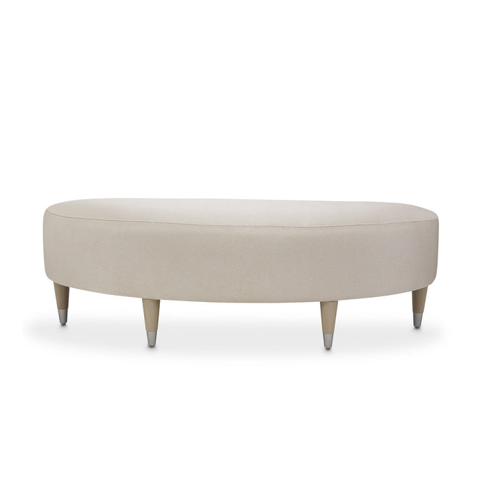 AICO Furniture - Eclipse Bench in Moonlight - KI-ECLP904-135 - GreatFurnitureDeal