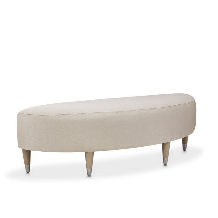 AICO Furniture - Eclipse Bench in Moonlight - KI-ECLP904-135 - GreatFurnitureDeal