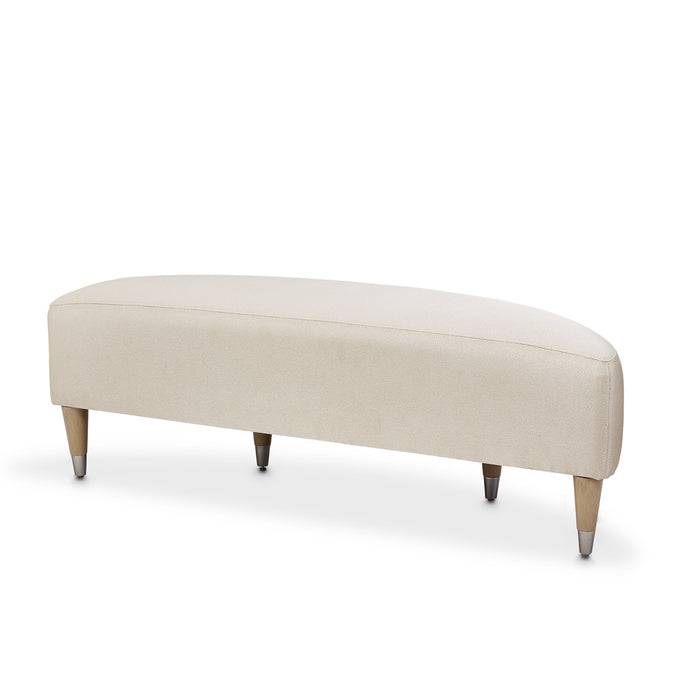 AICO Furniture - Eclipse Bench in Moonlight - KI-ECLP904-135 - GreatFurnitureDeal