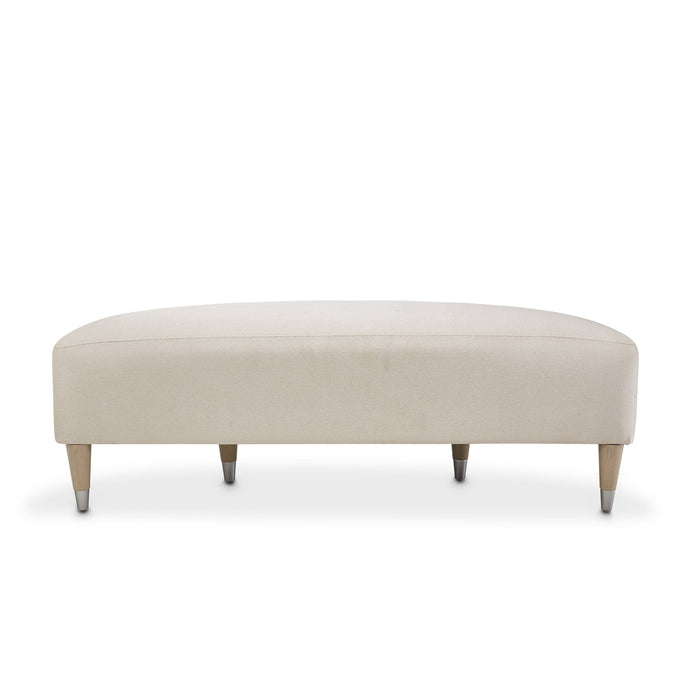 AICO Furniture - Eclipse Bench in Moonlight - KI-ECLP904-135 - GreatFurnitureDeal