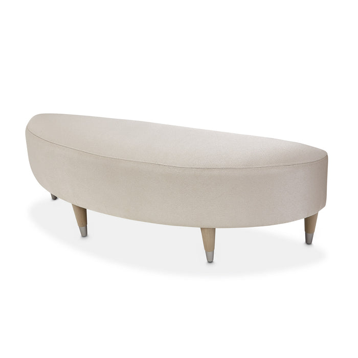 AICO Furniture - Eclipse Bench in Moonlight - KI-ECLP904-135 - GreatFurnitureDeal