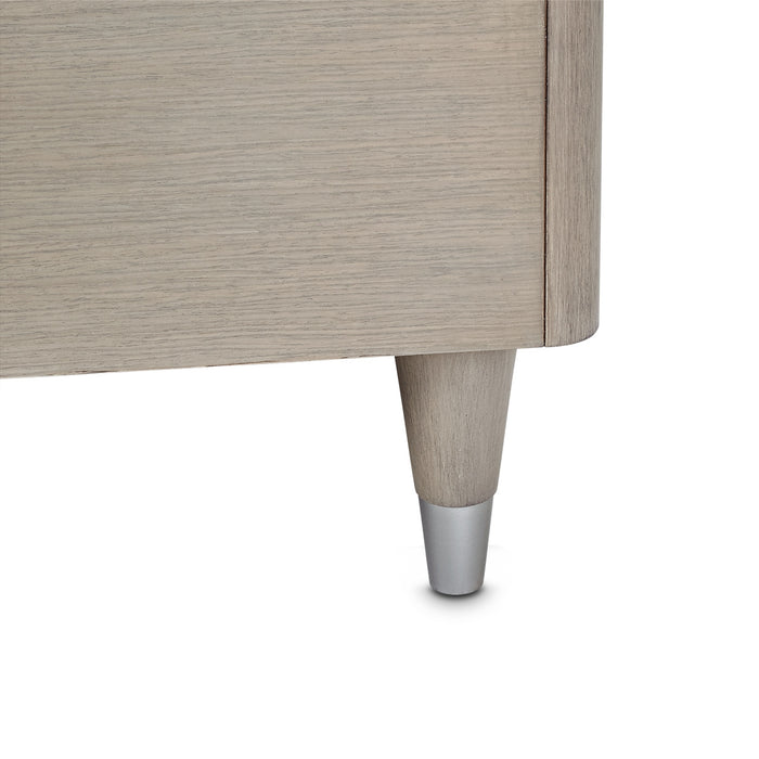 AICO Furniture - Eclipse 7 Piece California King Bedroom Set in Moonlight - KI-ECLPCK-135-7SET - GreatFurnitureDeal