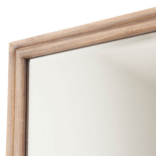 AICO Furniture - Hudson Ferry Dresser Mirror in Driftwood - KI-HUDF060-216 - GreatFurnitureDeal