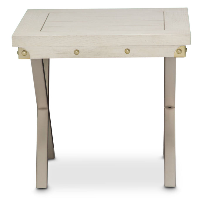 AICO Furniture - Menlo Station End Table in Eucalyptus - KI-MENP202-123 - GreatFurnitureDeal