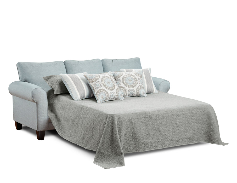 Southern Home Furnishings - 1144 Grande Mist Sleeper Sofa in Grey - 1144 Grande Mist Sleeper - GreatFurnitureDeal