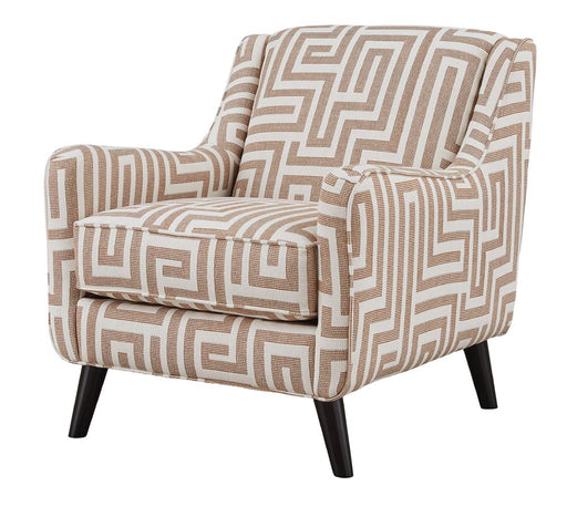 Southern Home Furnishings - Dauntless Accent Chair in Artesia Sand - 240 Dauntless Ginger Accent Chair - GreatFurnitureDeal