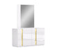 J&M Furniture - Kyoto Dresser with Mirror in White - 19974-DM - GreatFurnitureDeal