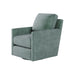 Southern Home Furnishings - Wendy Linen Swivel Glider Chair in Teal - 21-02G Gadsen Wreath - GreatFurnitureDeal
