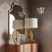 Worlds Away - Lenwood Pagoda Style Mirror With Gold Leaf Frame - LENWOOD G - GreatFurnitureDeal