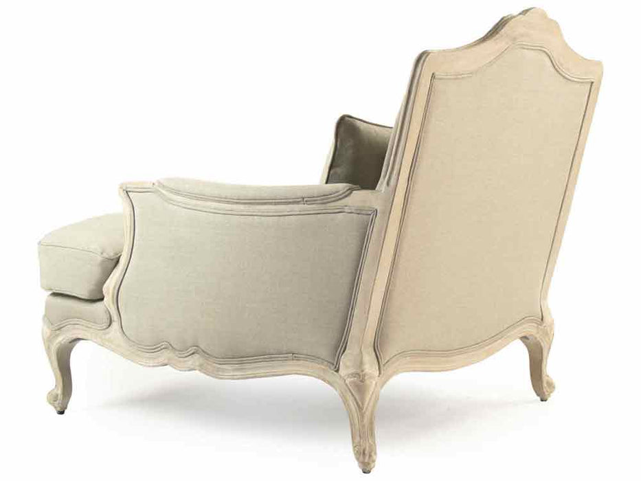 Zentique - Colbey Beige Linen Accent Chair - LI-SH14-11-99