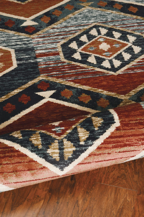KAS Oriental Rugs - Chester Red Area Rugs - CHS5630 - GreatFurnitureDeal