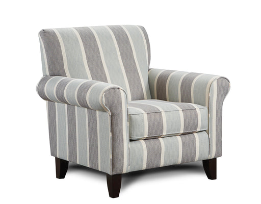Southern Home Furnishings - 502 Lifes a Beach Mist Accent Chair in Multi - 502 Lifes a Beach Mist Accent Chair - GreatFurnitureDeal