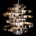 AICO Furniture - Hemispheres 8 Light Chandelier Silver - LT-CH703-8SVR - GreatFurnitureDeal