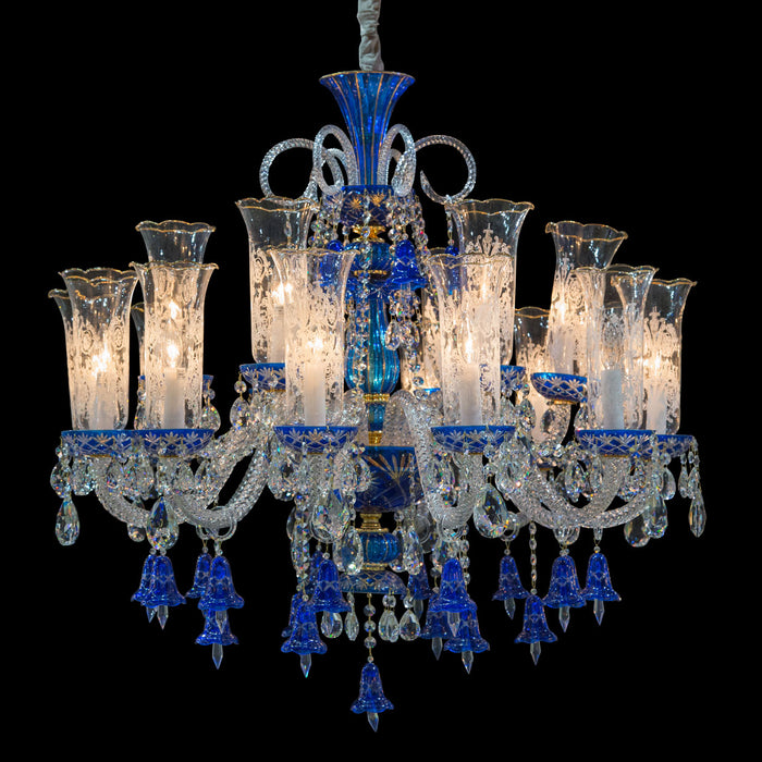 AICO Furniture - Winter Palace 18 Light Chandelier - LT-CH928-18GLD