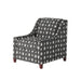 Southern Home Furnishings - Bindi Pepper Accent Chair in Multi - 552-C Bindi Pepper - GreatFurnitureDeal