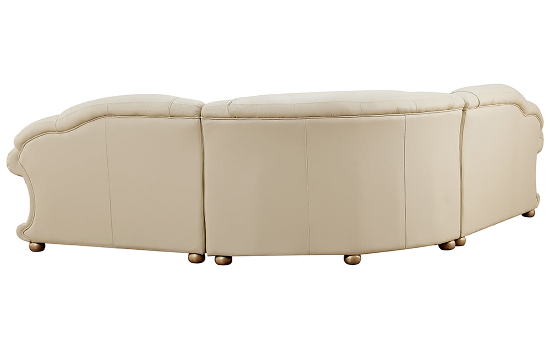 ESF Furniture - Apolo Sectional Right Facing Ivory - APOLOSECTRIGHTIVORY - GreatFurnitureDeal