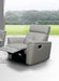ESF Furniture - 8501 Chair w-Recliners in Light Grey - 85011 - GreatFurnitureDeal