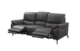 ESF Furniture - 2934 2 Piece w/Electric Recliner in Dark Gray - 29343DARK GREY-2SET - GreatFurnitureDeal