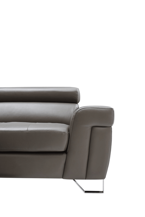 ESF Furniture - 1807 Sectional Left in Dark Grey - 1807SECTIONAL - GreatFurnitureDeal