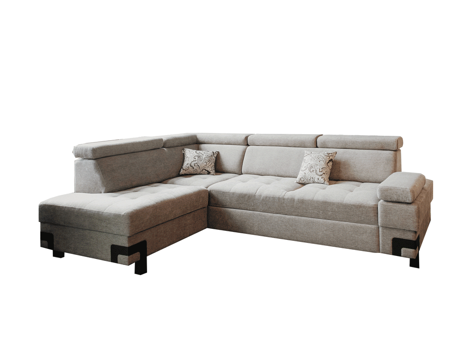 ESF FURNITURE - Garda Sectional Right w/ Bed and Storage - GARDASECTIONAL - GreatFurnitureDeal