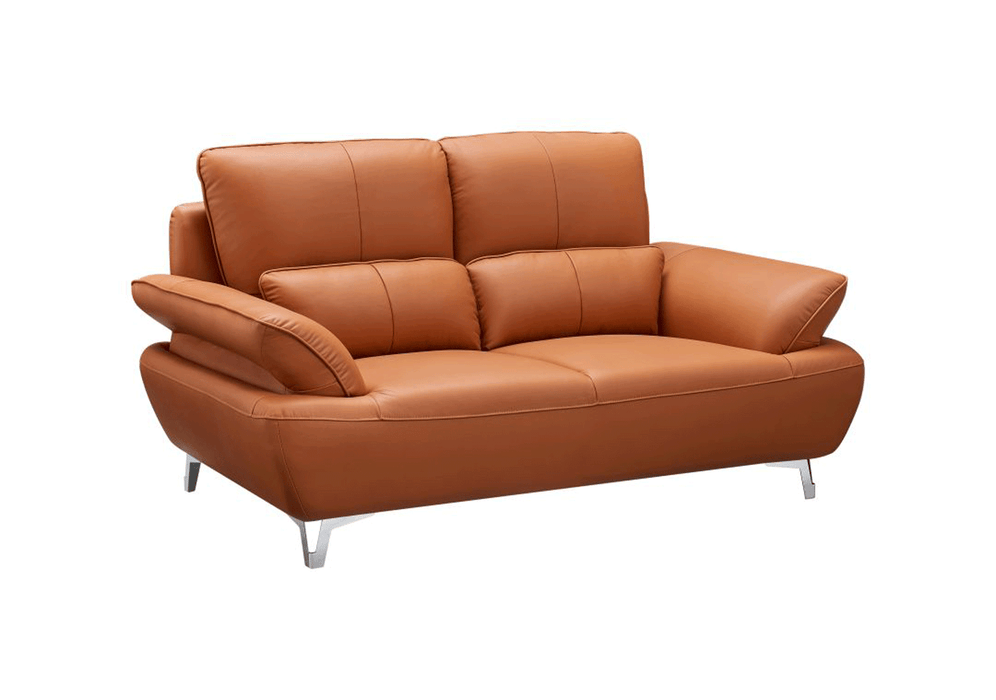 ESF Furniture - 2 Piece 1810 Sofa Set in Orange - 1810SL