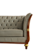 ESF Furniture - 401 Grey Leather Loveseat - 4012 - GreatFurnitureDeal