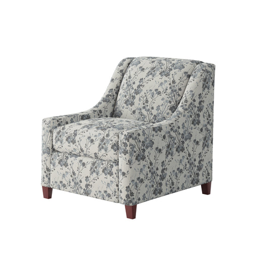 Southern Home Furnishings - Freesia Denim Accent Chair in Blue - 552-C Freesia Denim - GreatFurnitureDeal