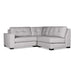 Nativa Interiors - Chester Buttoned  Modular L-Shape Mini Sectional Left Arm Facing 83" Gray - SEC-CHST-BTN-CL-AR5-3PC-PF-GREY - GreatFurnitureDeal