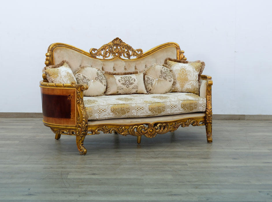 European Furniture - Maggiolini II 3 Piece Luxury Living Room Set in Antique Dark Bronze - 31055-SLC