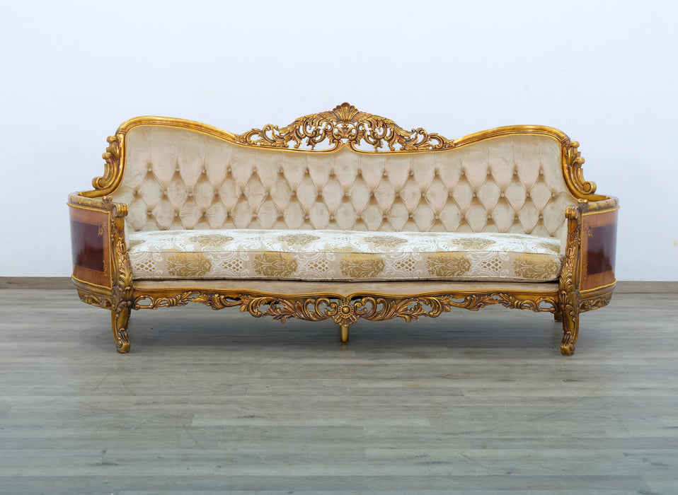 European Furniture - Maggiolini II Sofa in Antique Dark Bronze - 31055-S