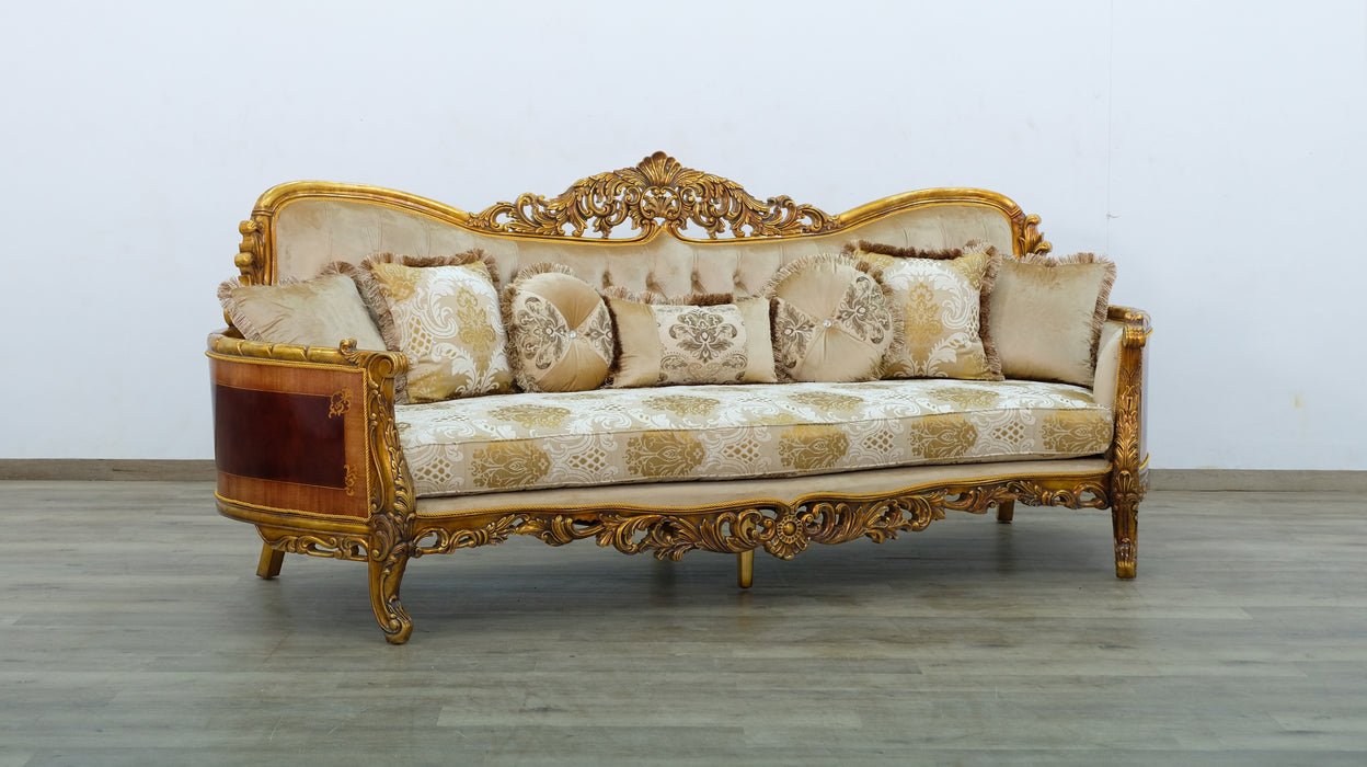 European Furniture - Maggiolini II 2 Piece Luxury Sofa Set in Antique Dark Bronze - 31055-SL - GreatFurnitureDeal
