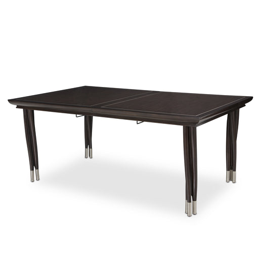 AICO Furniture - Paris Chic 5 Piece Rectangular Dining Table Set in Espresso - N9003000-409-5SET - GreatFurnitureDeal