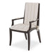 AICO Furniture - Paris Chic Arm Chair in Espresso (Set of 2)- N9003004A-409 - GreatFurnitureDeal