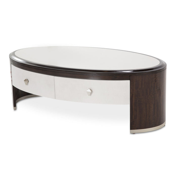 AICO Furniture - Paris Chic 3 Piece Occasional Table Set in Espresso - N9003201-202-409