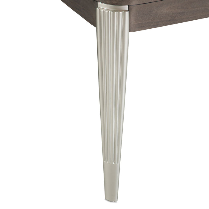 AICO Furniture - Roxbury Park 4 Leg Rectangular Dining Table in Slate - N9006000-220