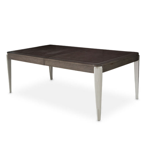 AICO Furniture - Roxbury Park 4 Leg Rectangular Dining Table in Slate - N9006000-220 - GreatFurnitureDeal