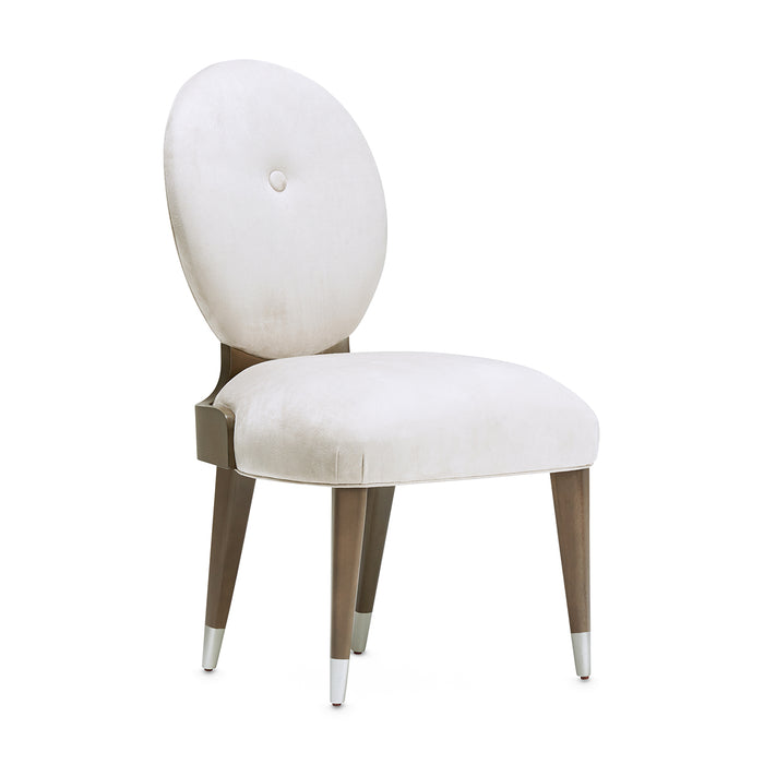 AICO Furniture - Roxbury Park Side Chair in Slate (Set of 2) - N9006003-220 - GreatFurnitureDeal