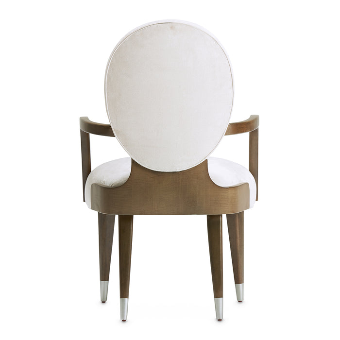 AICO Furniture - Roxbury Park Arm Chair in Slate (Set of 2) - N9006004-220 - GreatFurnitureDeal