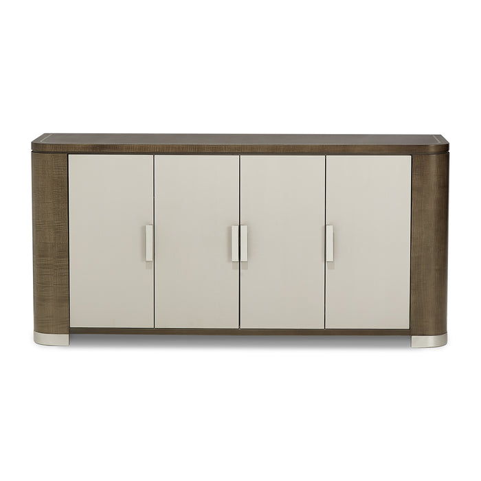AICO Furniture - Roxbury Park Sideboard & Mirror in Slate - N9006007-260-220