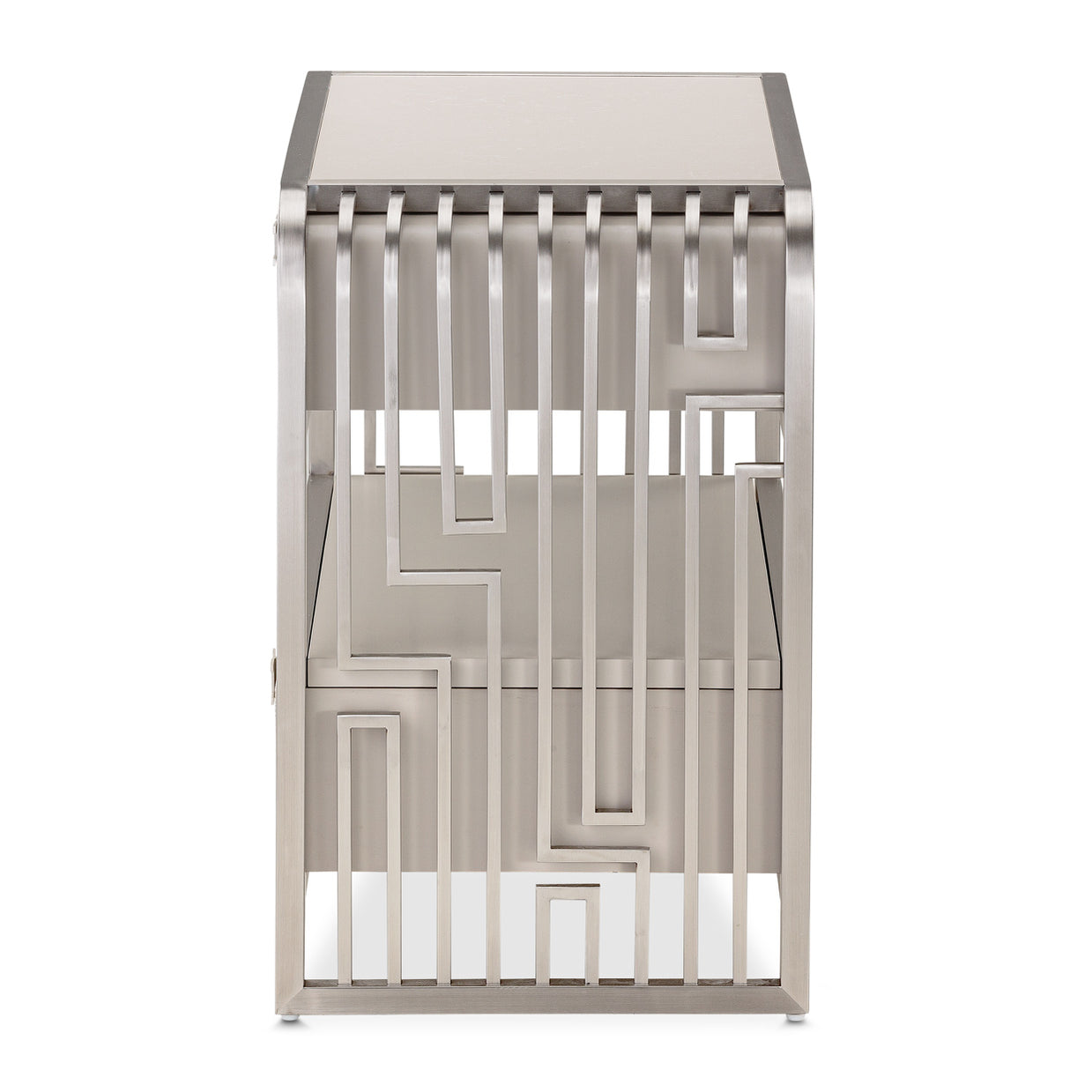 AICO Furniture Roxbury Park 3 Piece California King DualPanel Bedro