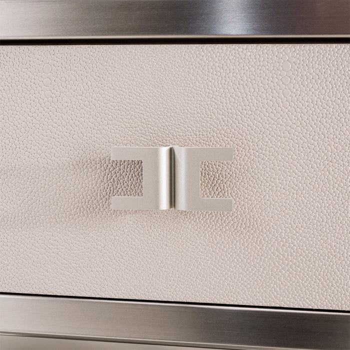 AICO Furniture - Roxbury Park 3 Piece California King Dual-Panel Bedroom Set in Slate - N9006000CKDP4-220-3SET - GreatFurnitureDeal