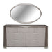 AICO Furniture - Roxbury Park Storage Console-Dresser with Mirror in Slate - N9006050-260-220 - GreatFurnitureDeal
