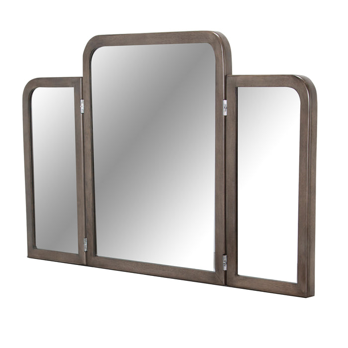 AICO Furniture - Roxbury Park Vanity Mirror in Slate - N9006068-220 - GreatFurnitureDeal